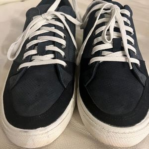 Banana Republic Men's Casual Sneakers, navy, size 10.5